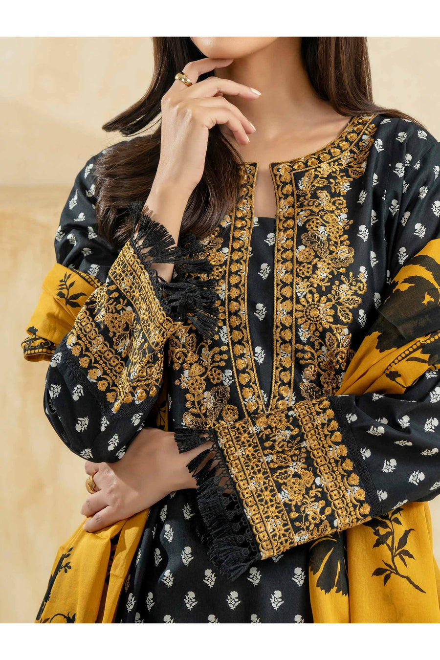 Embroidered 3 Piece Lawn Suit for Summer Fun