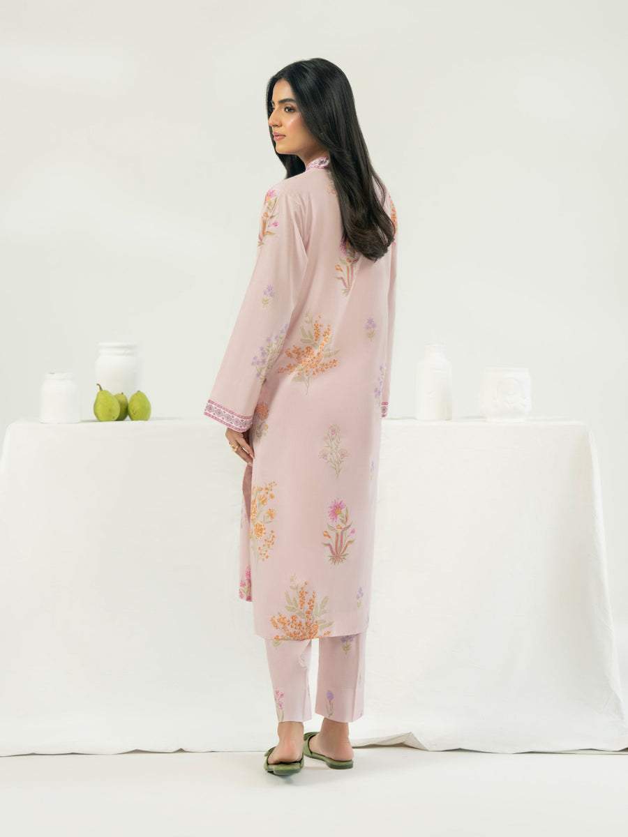 2 Piece Cambric Suit-Printed (Pret)