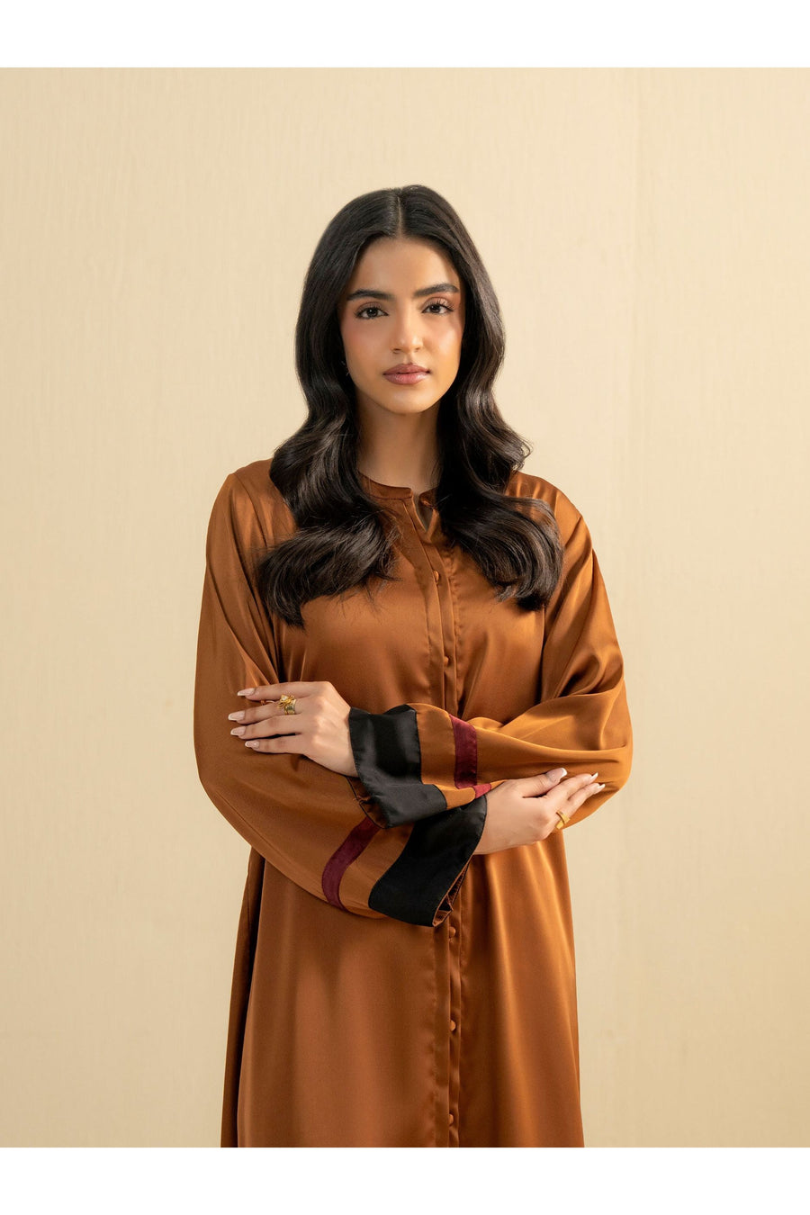 Silk Two-Piece Suit for Casual Elegance