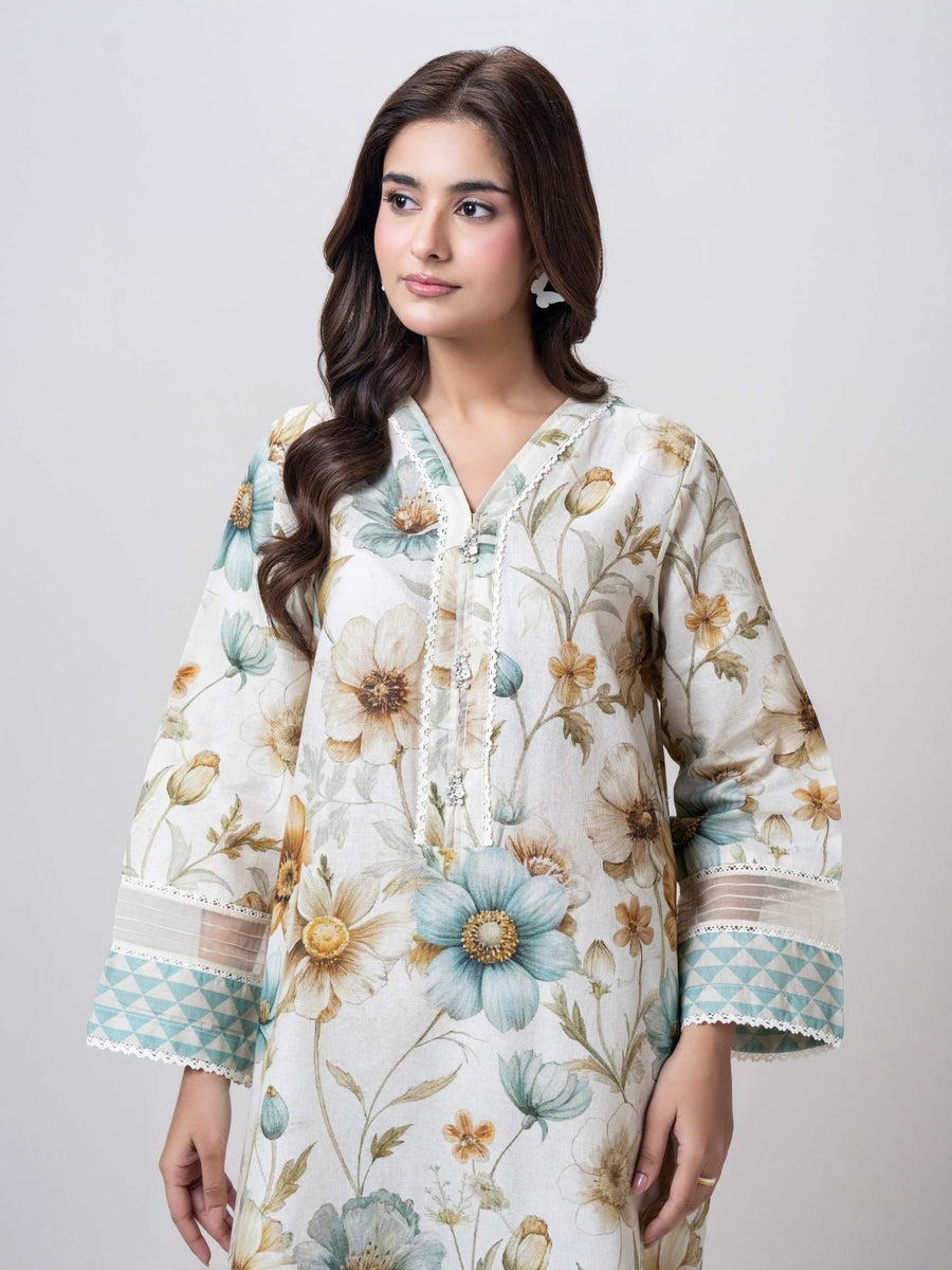 Khaddar Shirt (Pret) - Pehnaawaa