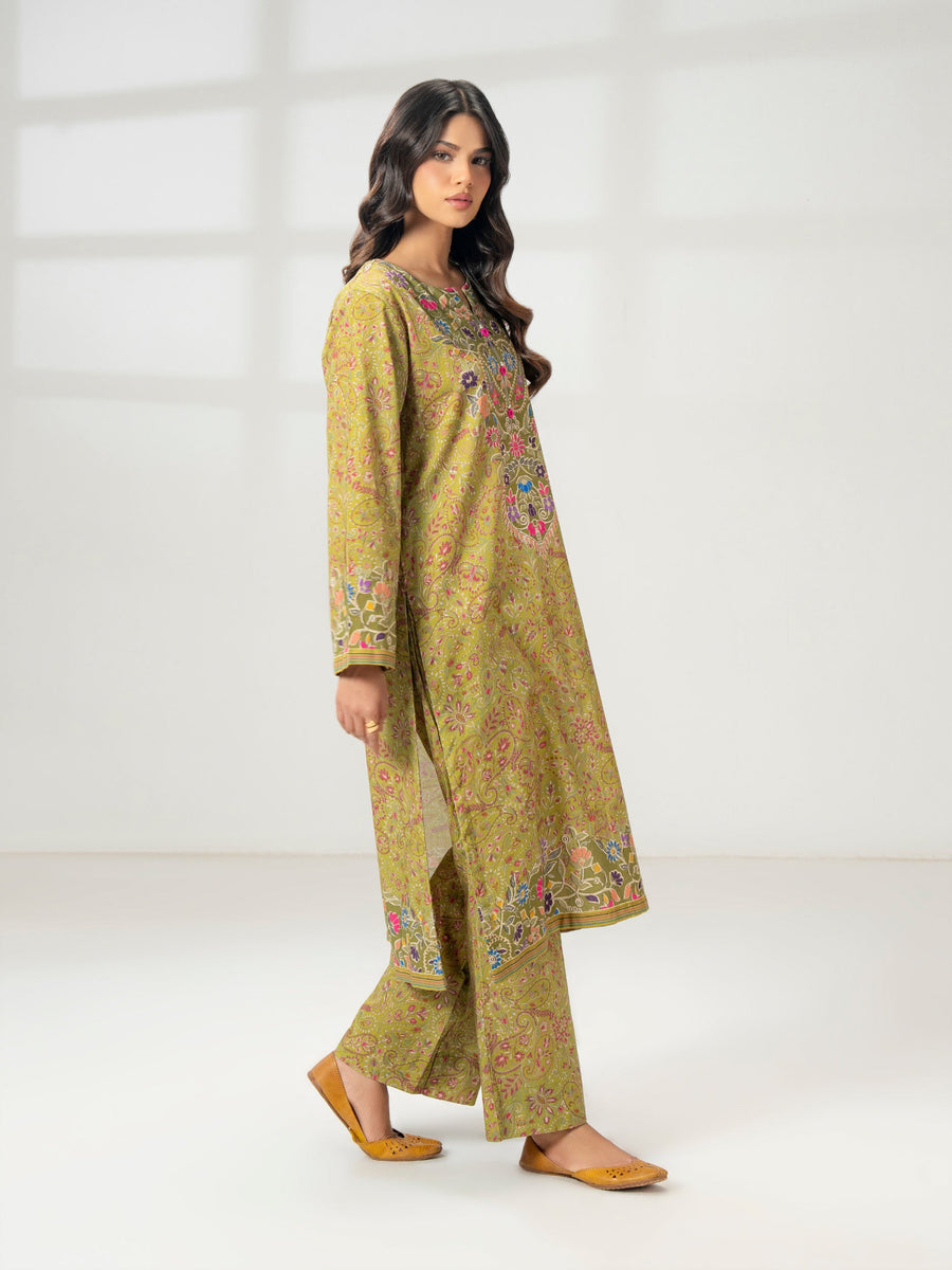 2 Piece Khaddar Suit-Printed (Pret)