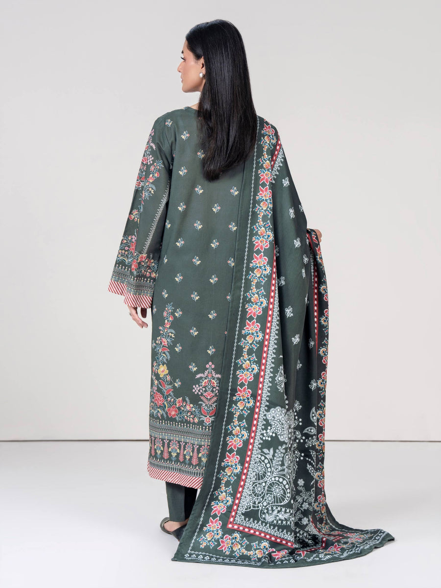 3 Piece Khaddar Suit (Pret)