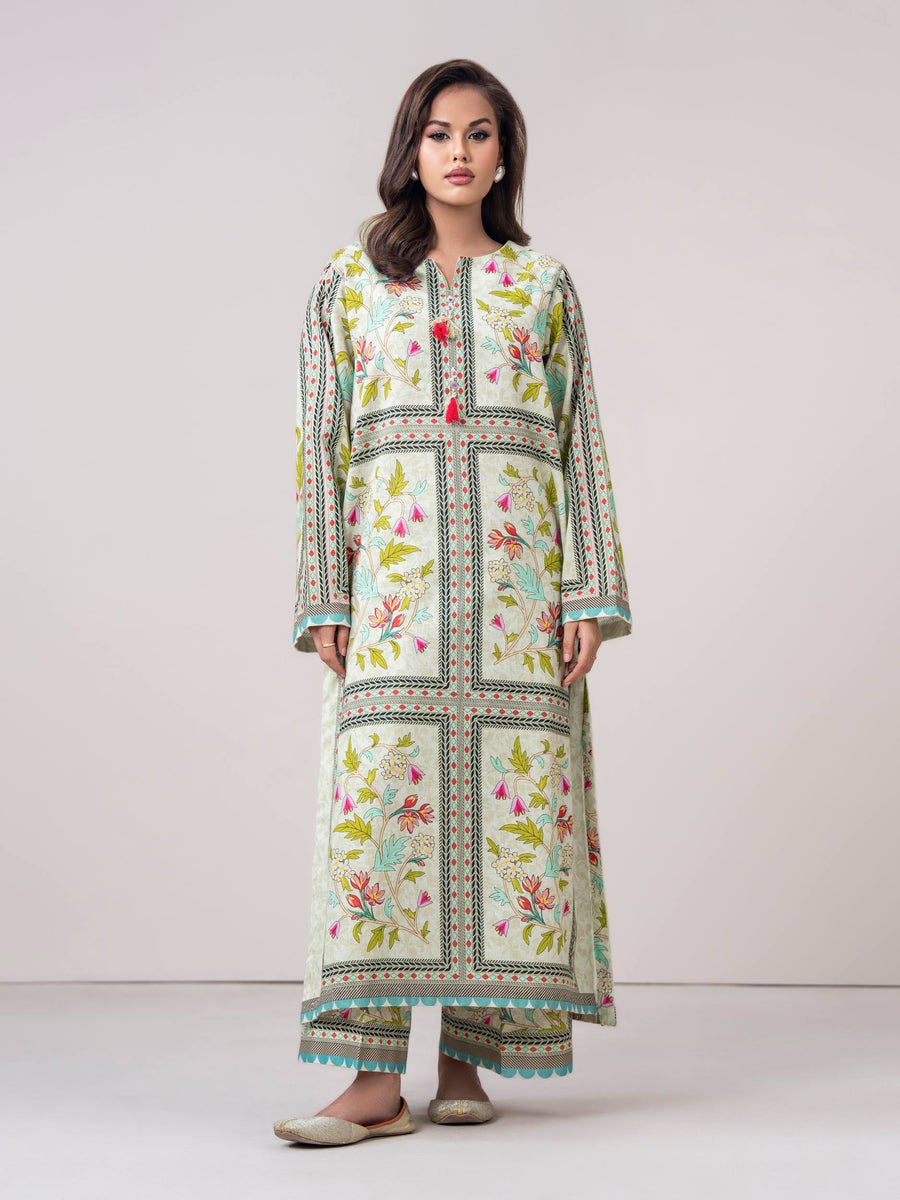 2 Piece Khaddar Suit (Pret)