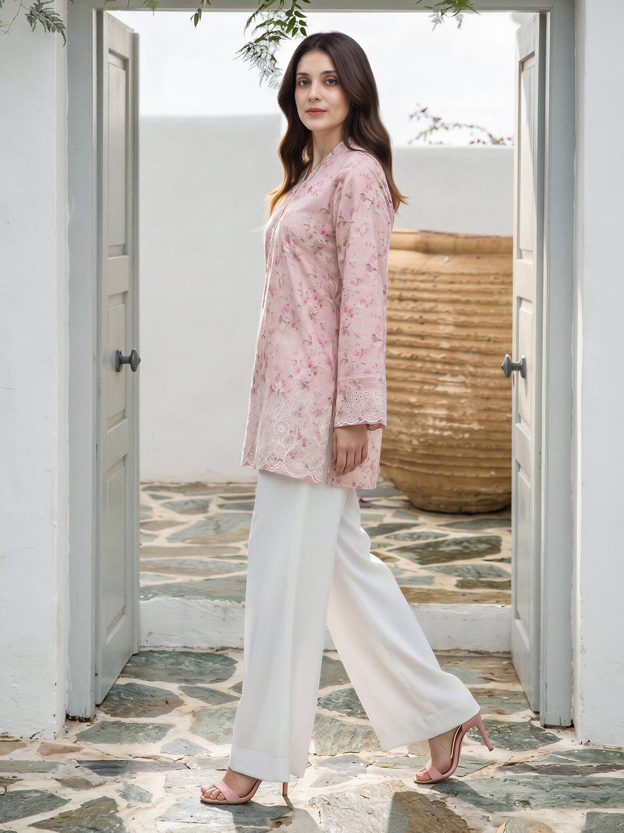 Lawn Kurti- Embroidered (Pret) - Pehnaawaa