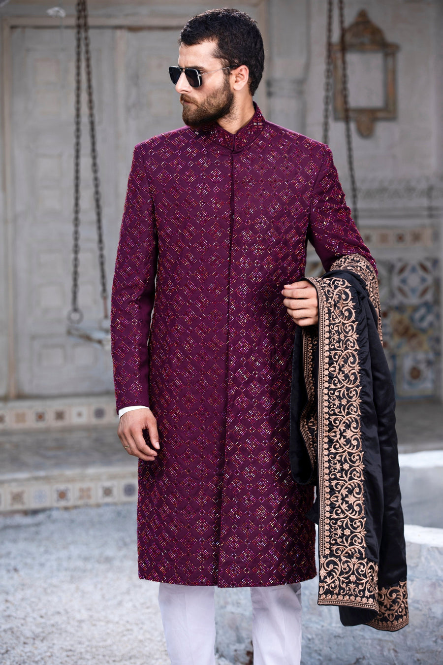 Shehnai Designer Sherwani 2