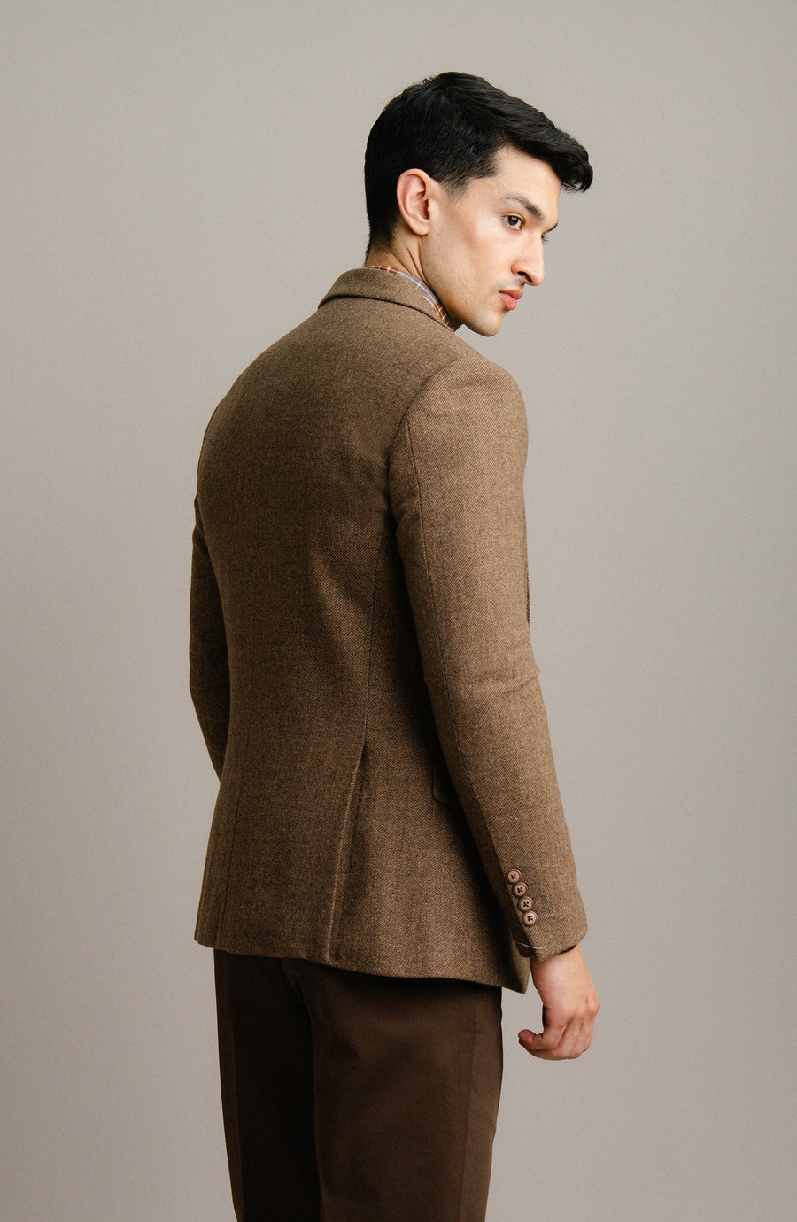 ABLAZE - DARK BROWN TEXTURED