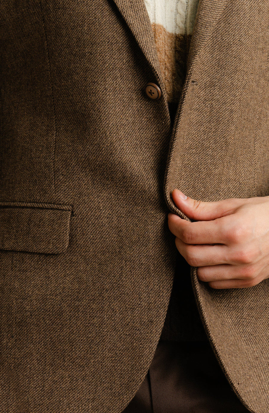 ABLAZE - DARK BROWN TEXTURED