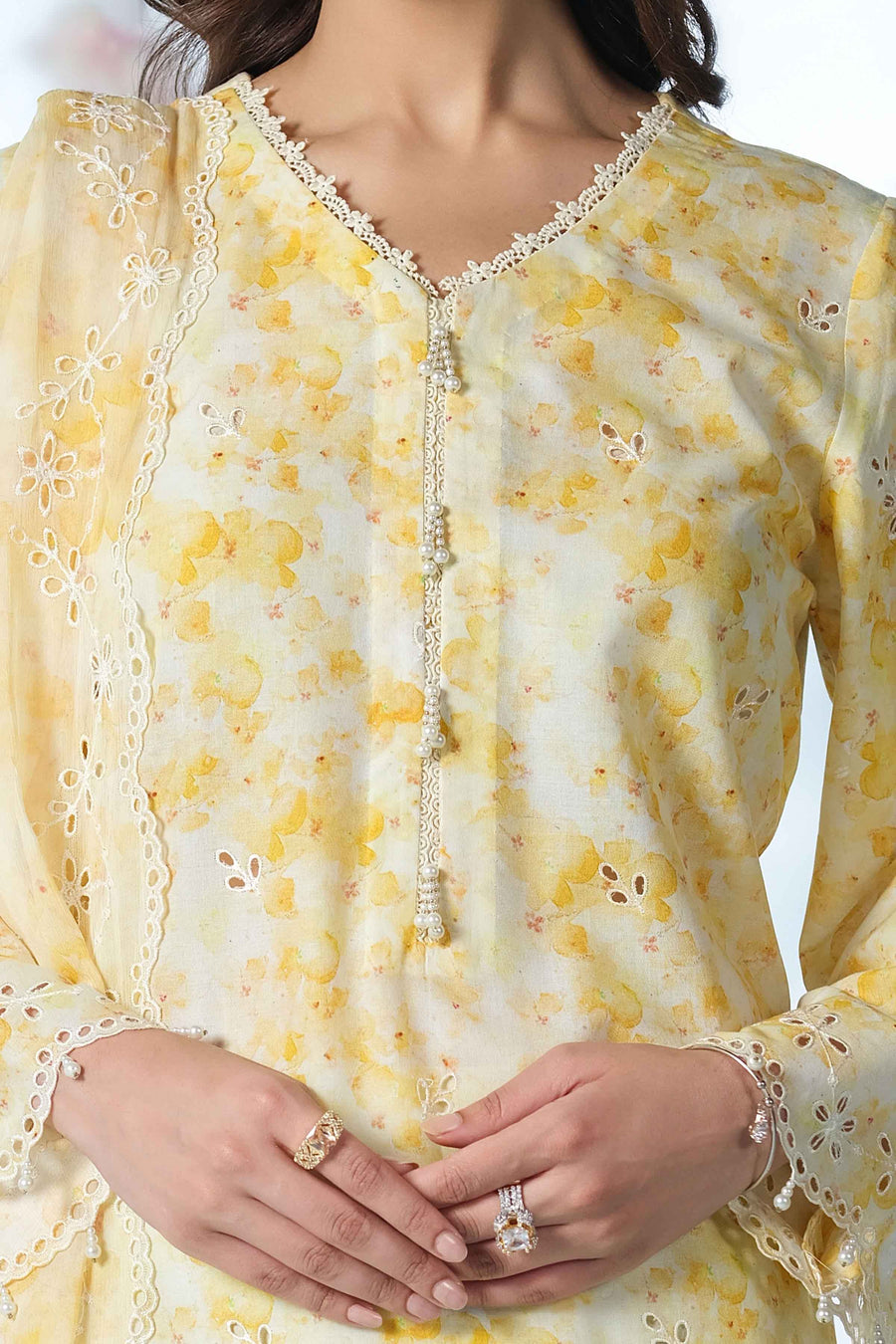LAWN | EMBROIDERED - Pehnaawaa
