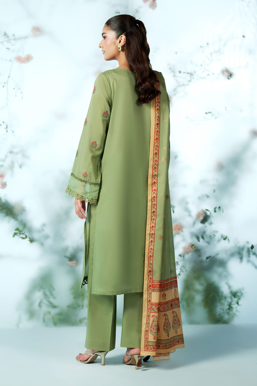 LAWN | EMBROIDERED - Pehnaawaa