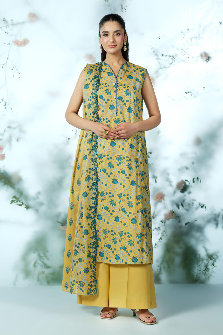 LAWN | EMBROIDERED - Pehnaawaa