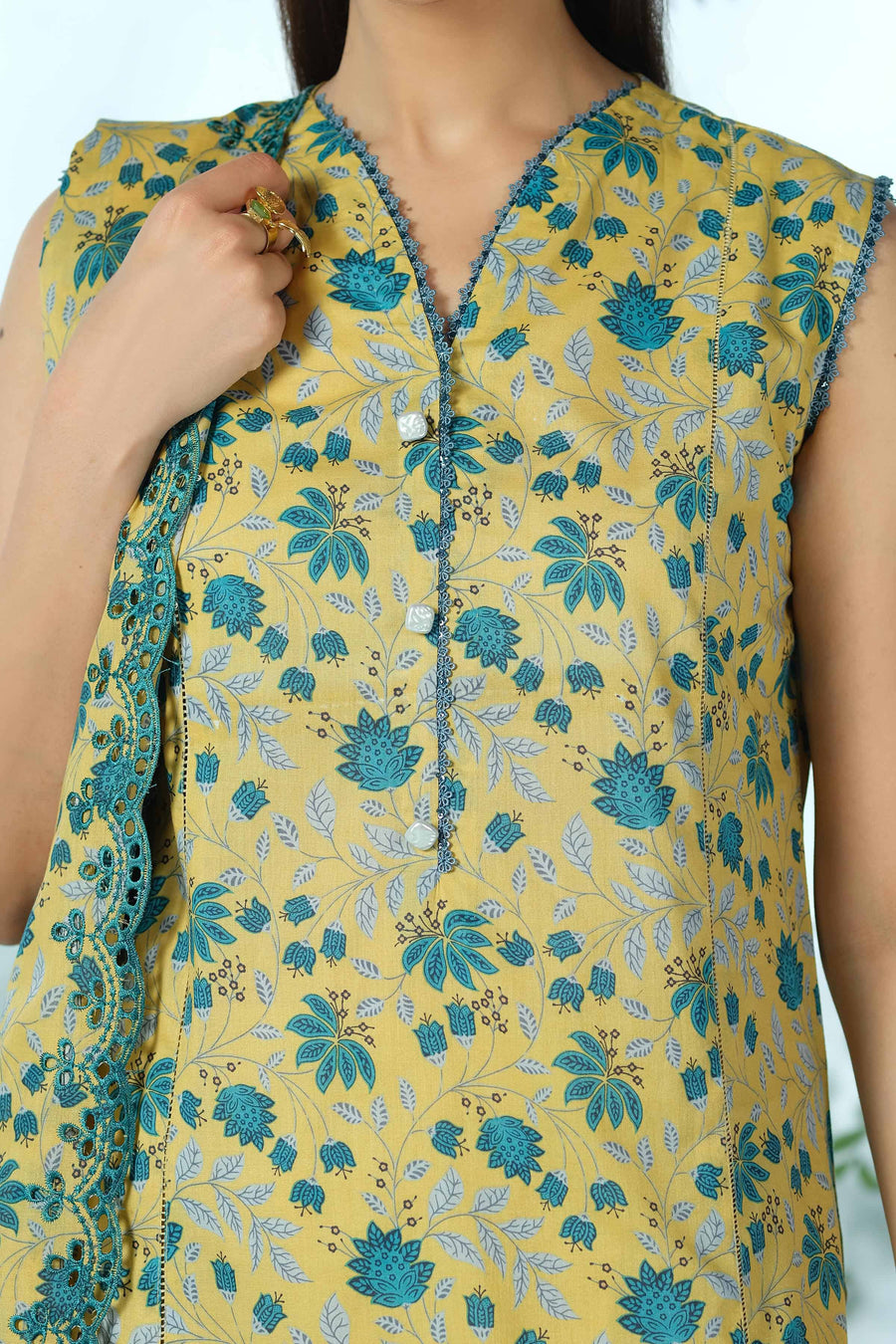 LAWN | EMBROIDERED - Pehnaawaa