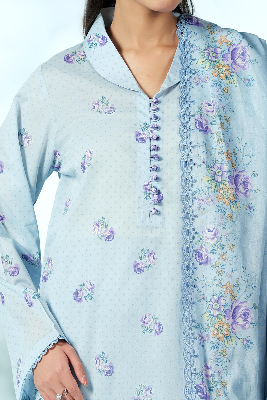 LAWN | EMBROIDERED - Pehnaawaa