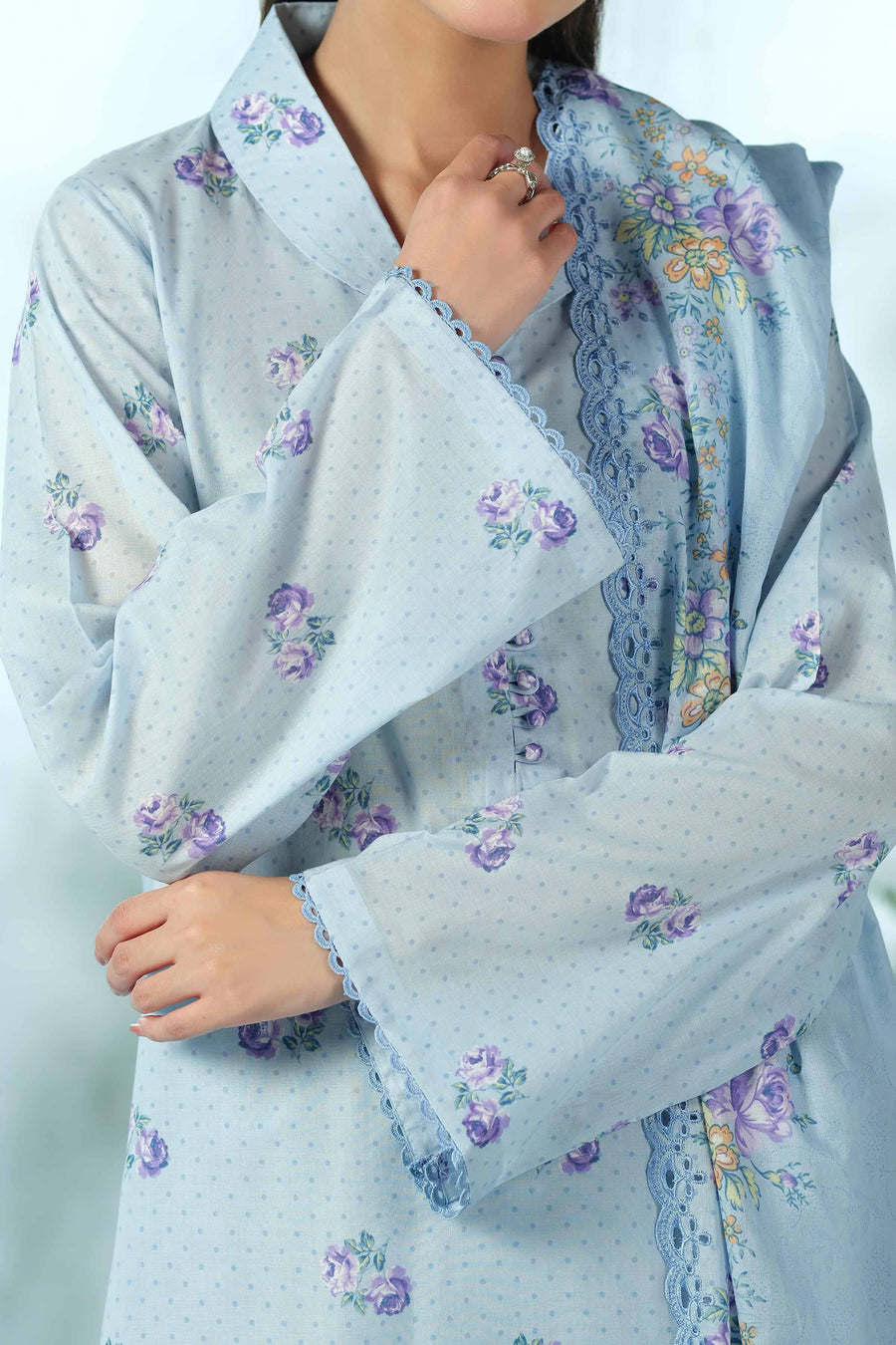 LAWN | EMBROIDERED - Pehnaawaa