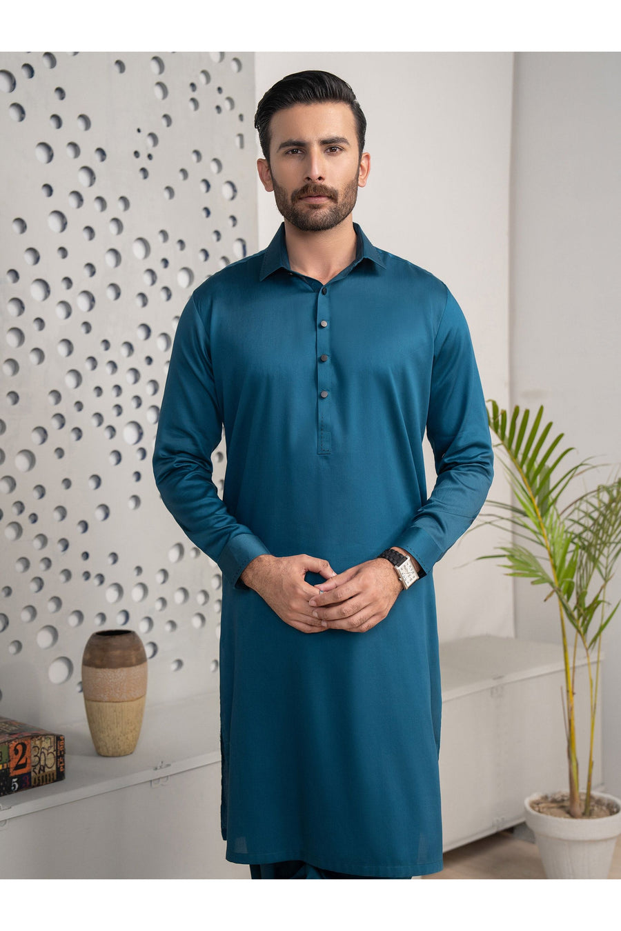 Elegant Satin Suit for Men Exuding Timeless Elegance and Comfort