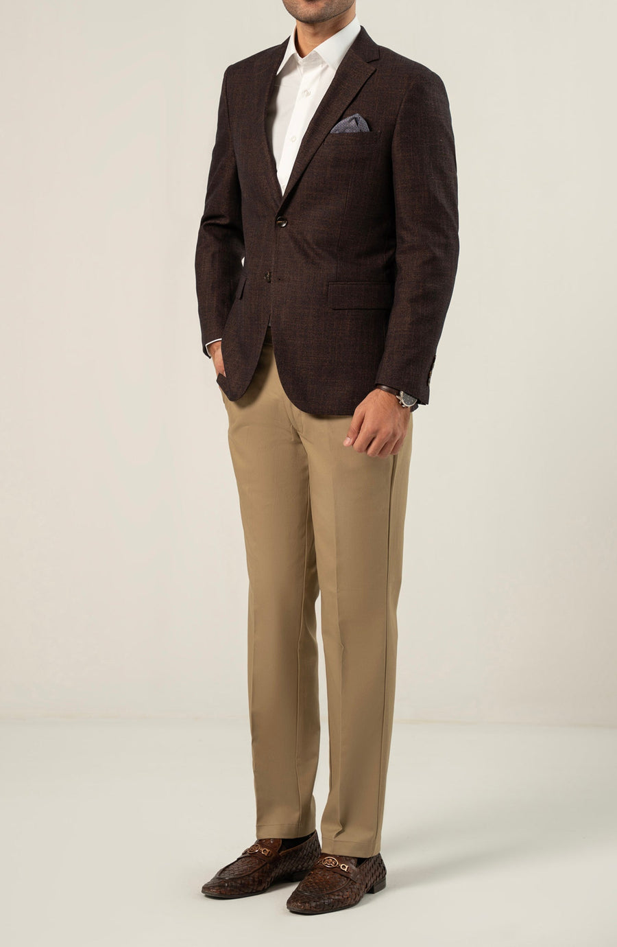 ABLAZE BLAZER - BROWN