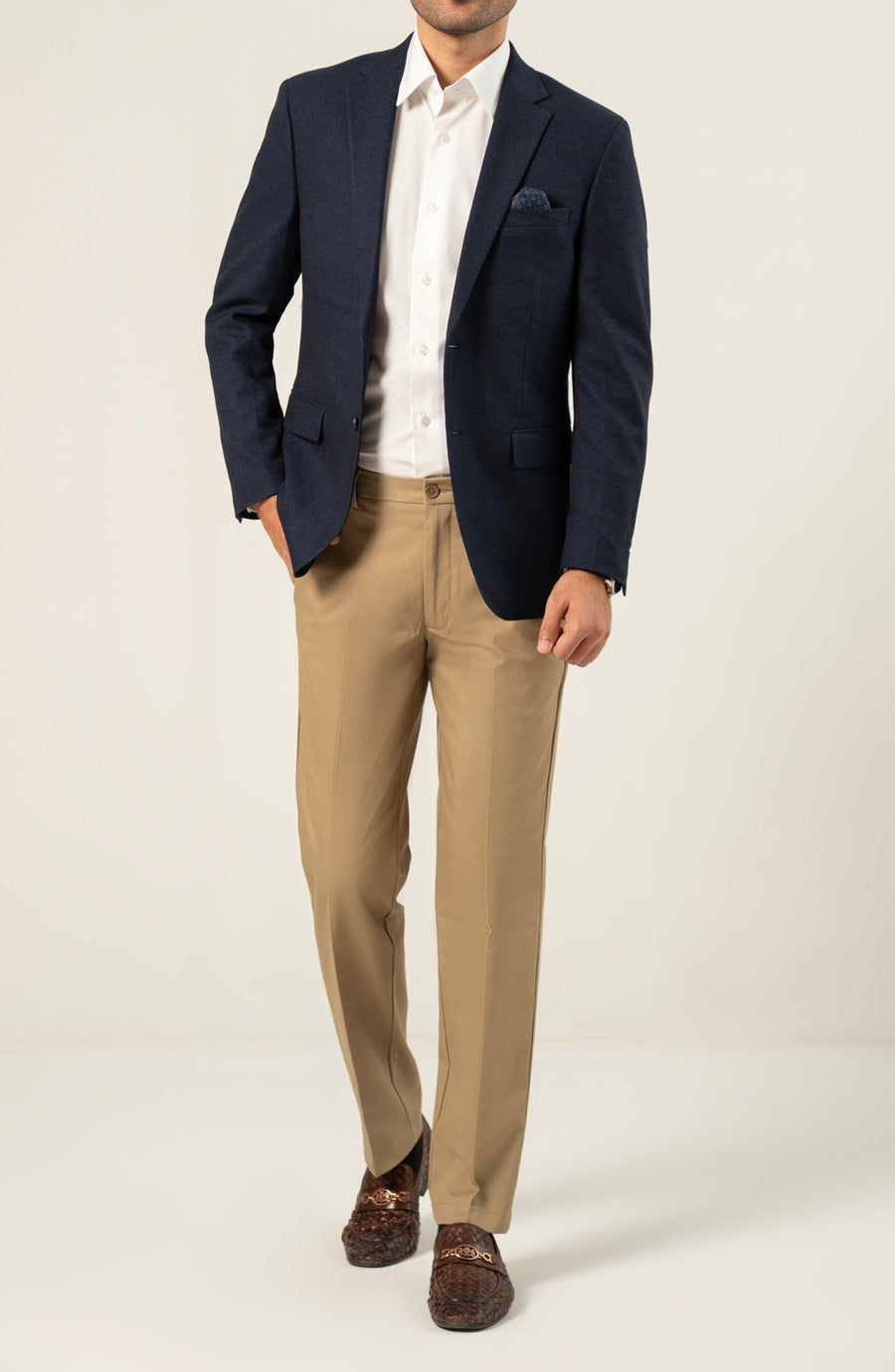 ABLAZE BLAZER - NAVY BLUE