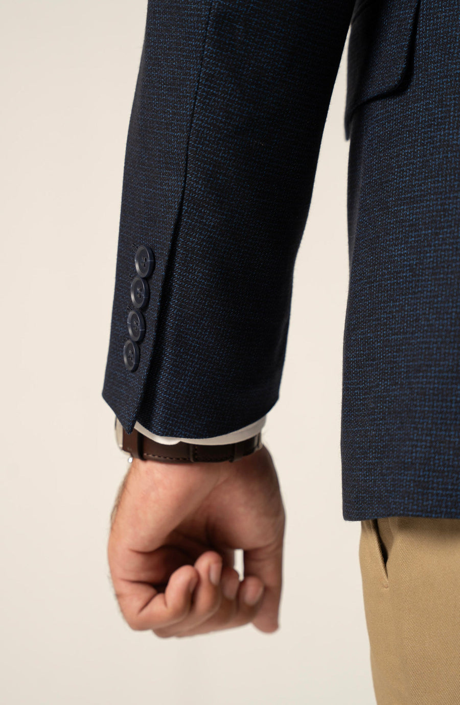 ABLAZE BLAZER - NAVY BLUE
