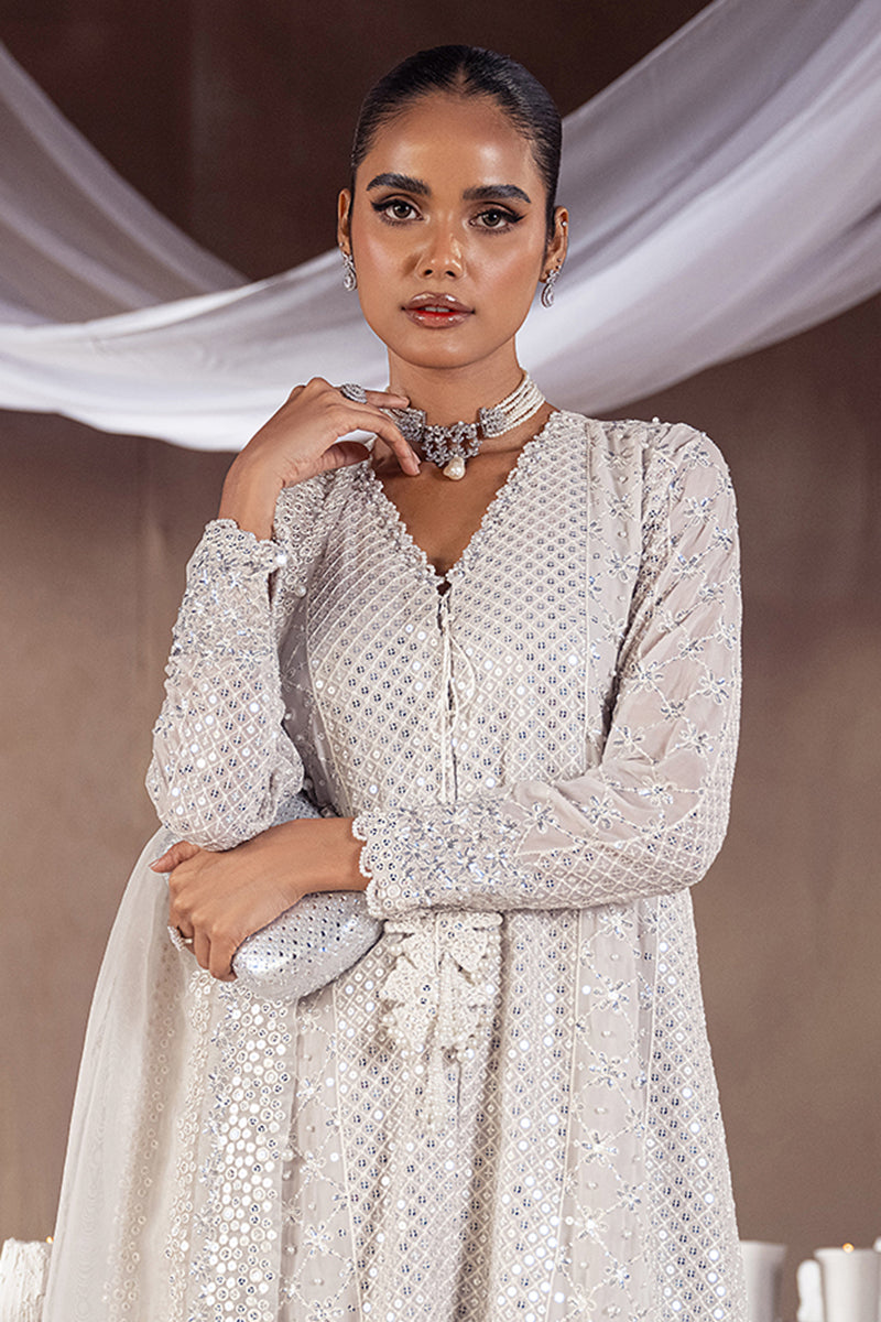 KASHISH-3PC CHIFFON EMBROIDERED PRET - Pehnaawaa