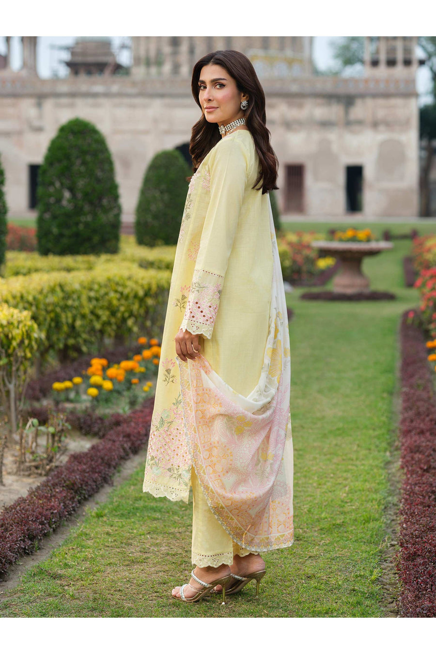 Embroidered 3 Piece Lawn Suit for Summer Fun