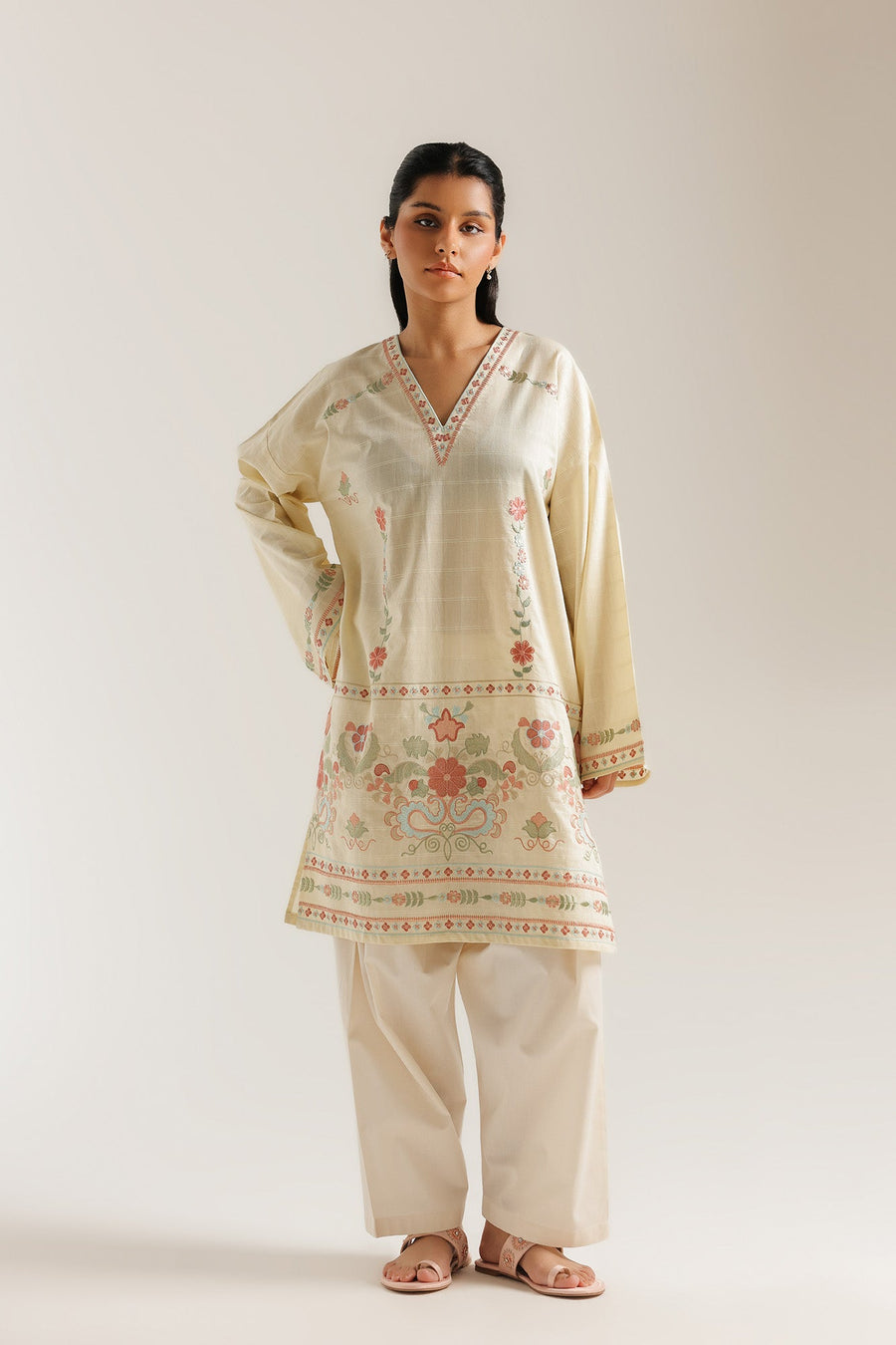 EMBROIDERED SHIRT (E7631/102/110) - Pehnaawaa