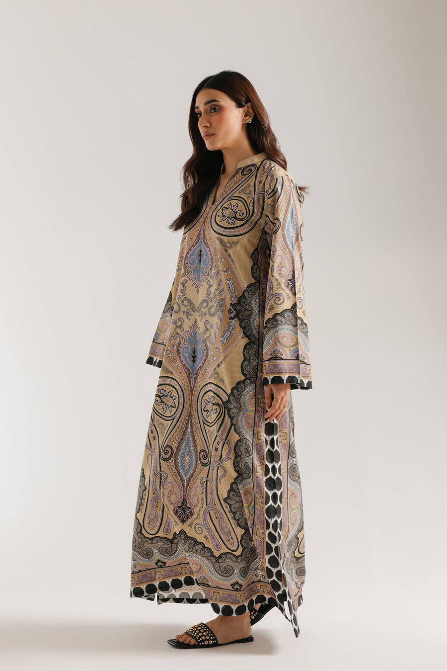 PRINTED DRESS (E8467/102/114) - Pehnaawaa