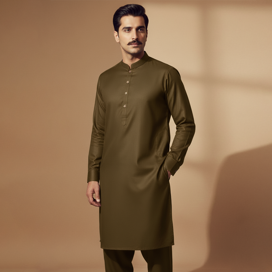 Poly Viscose Canteen Slim Fit Suit