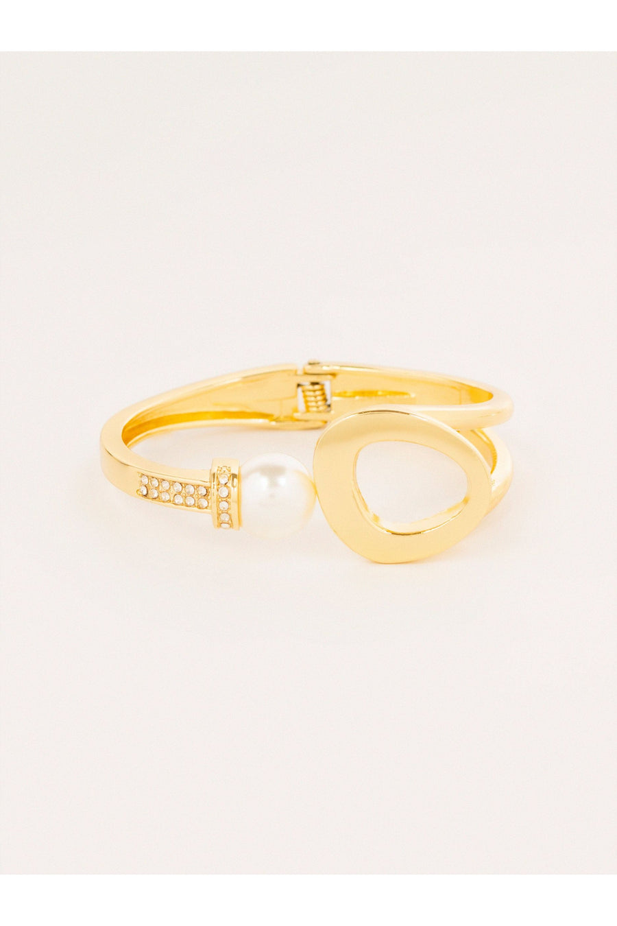 Crystal-Pearl Bracelet