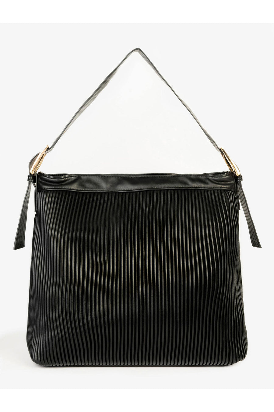 Textured Pleated Tote Bag for Everyday Elegance and Style