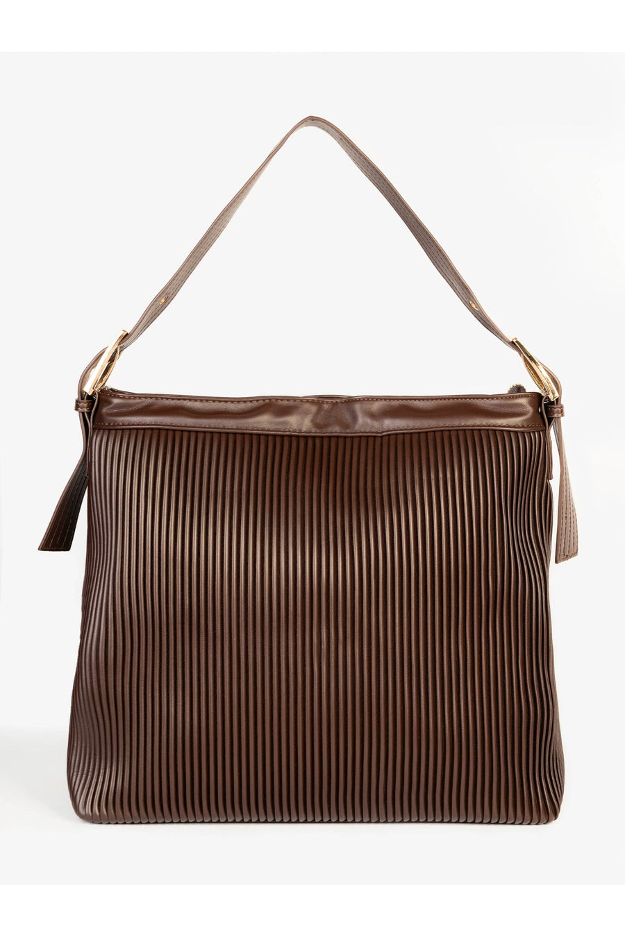 Textured Pleated Tote Bag For Everyday Elegance And Daily Style