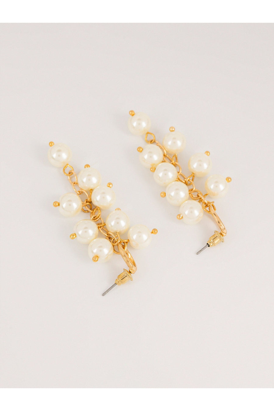Clustered Pearl Elegance EarringsAll Season