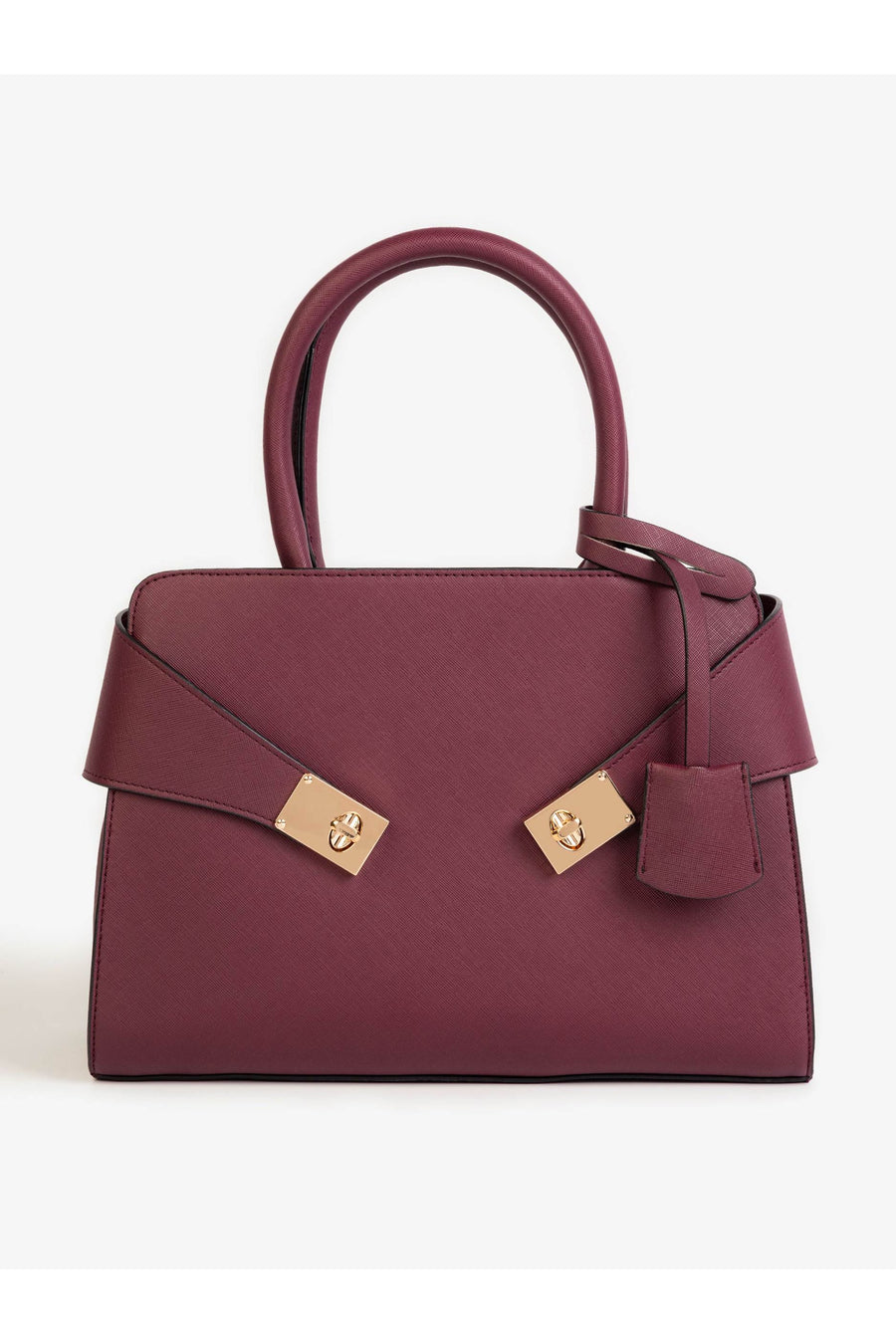 Chic All Season Handbag With Stylish Details For Elegant Occasions