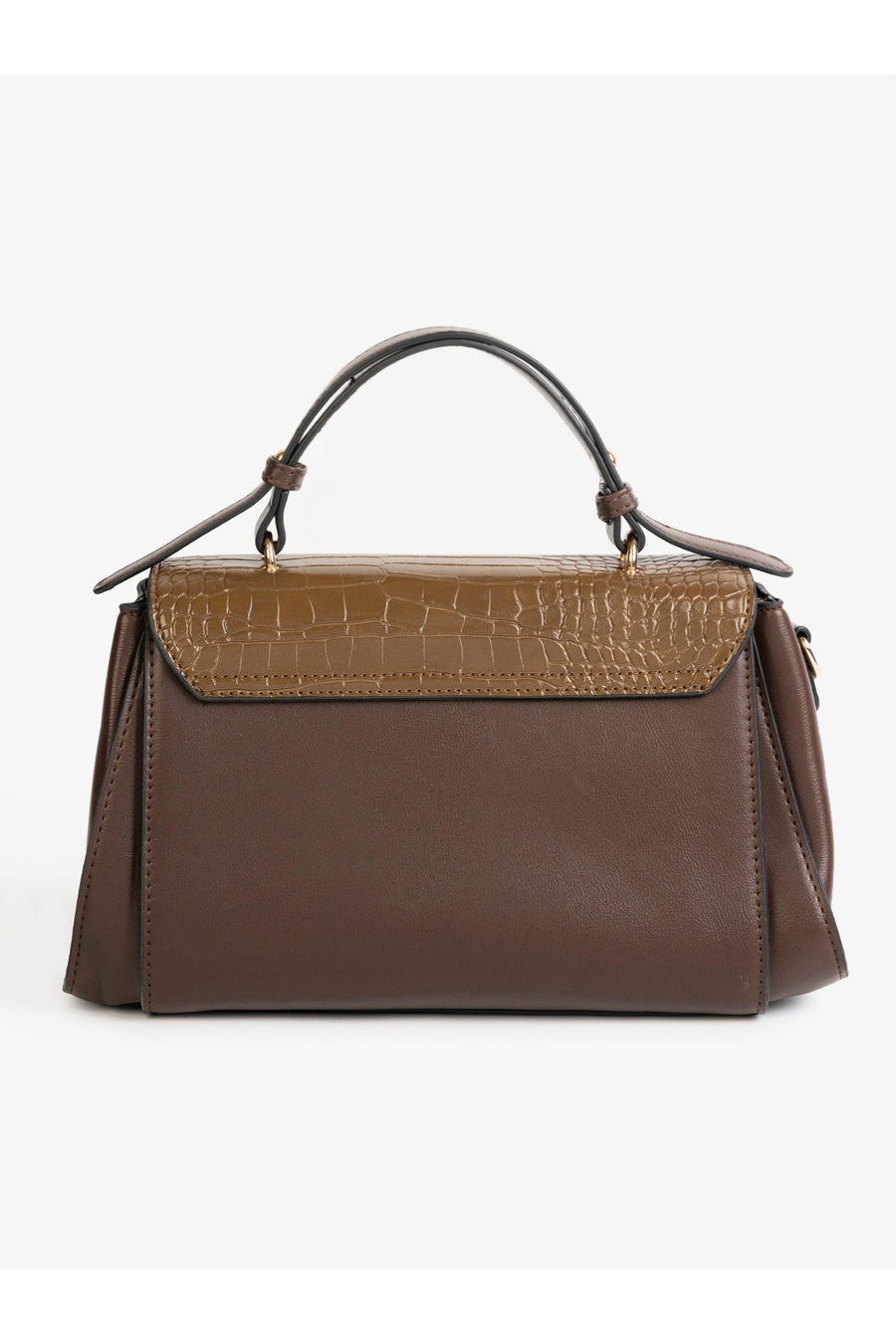 Elegant Dual Tone Handbag For Everyday Use With Classic Charm