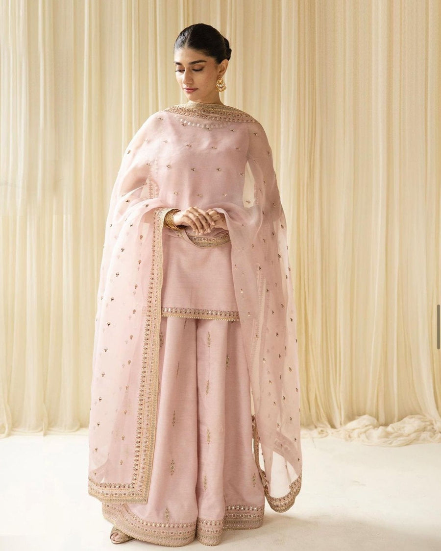 Pink Majesty – Premium Stitched Suit for Women