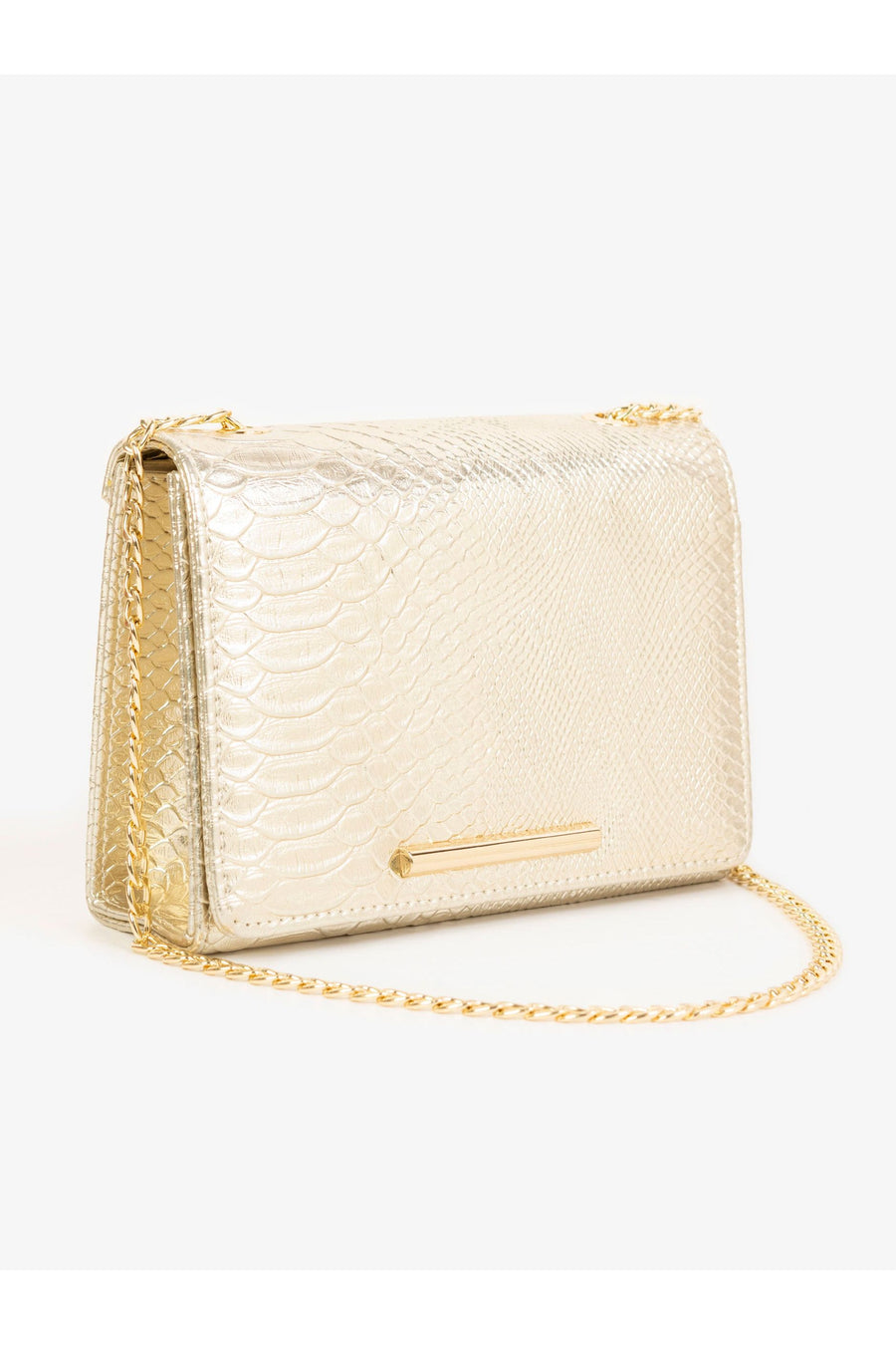 Textured Handbag In Golden Hue For Everyday Sophistication