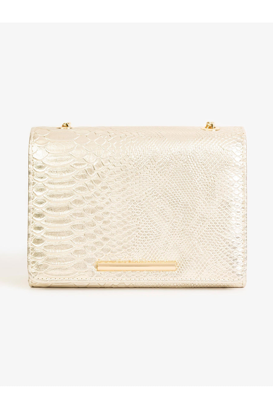 Textured Handbag In Golden Hue For Everyday Sophistication