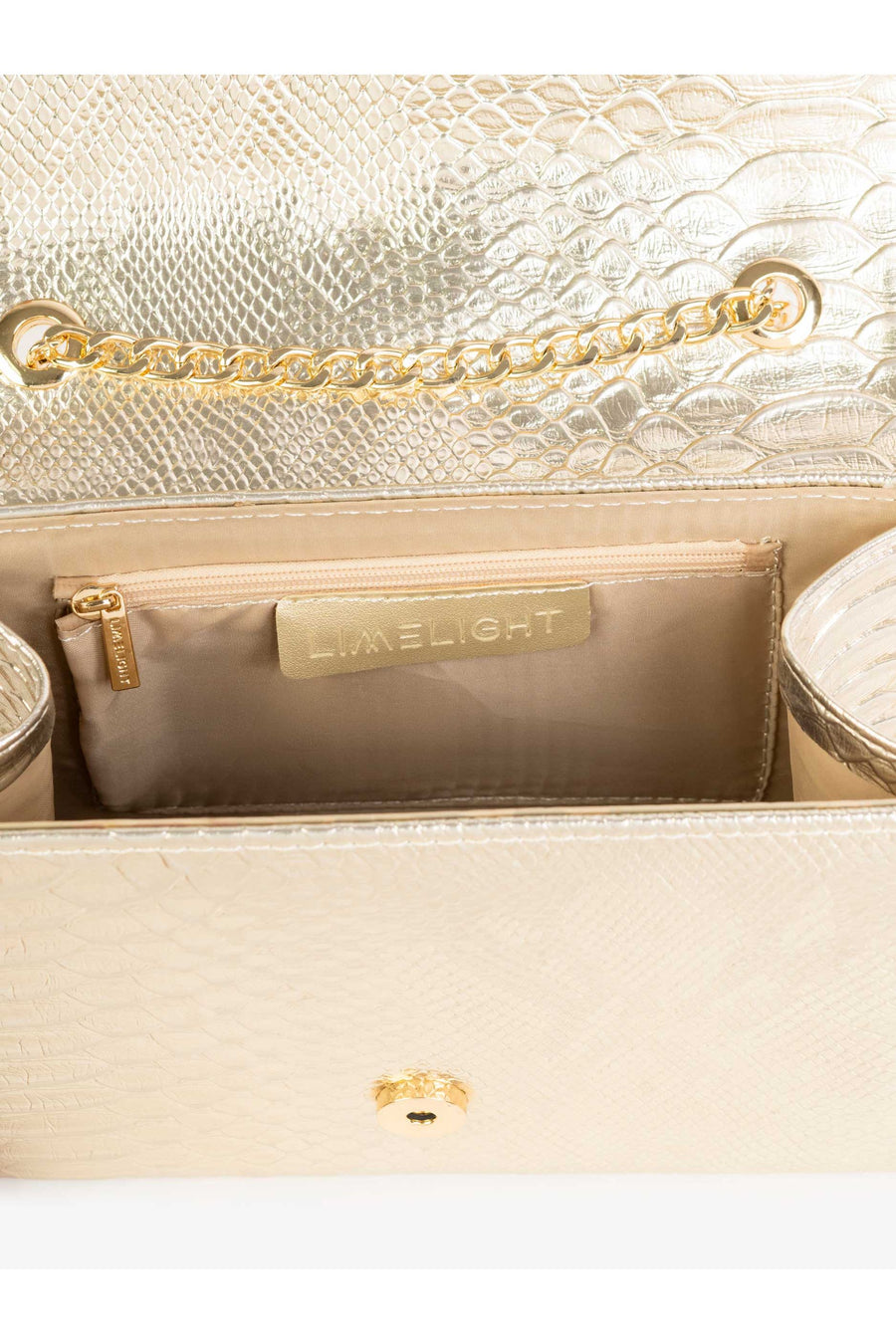 Textured Handbag In Golden Hue For Everyday Sophistication