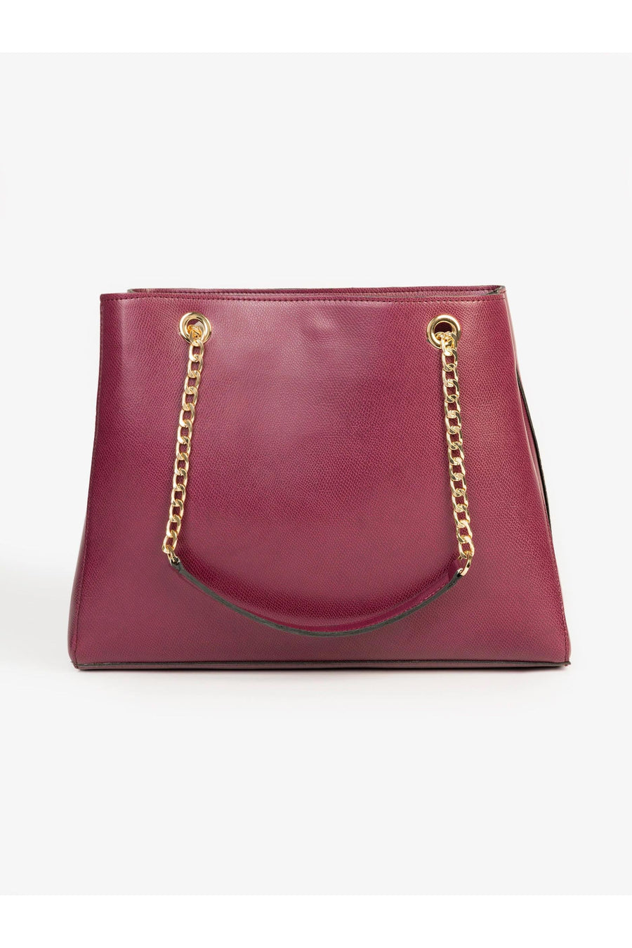 Chic Everyday Tote Bag Maroon All Season Elegance For Everyday Use