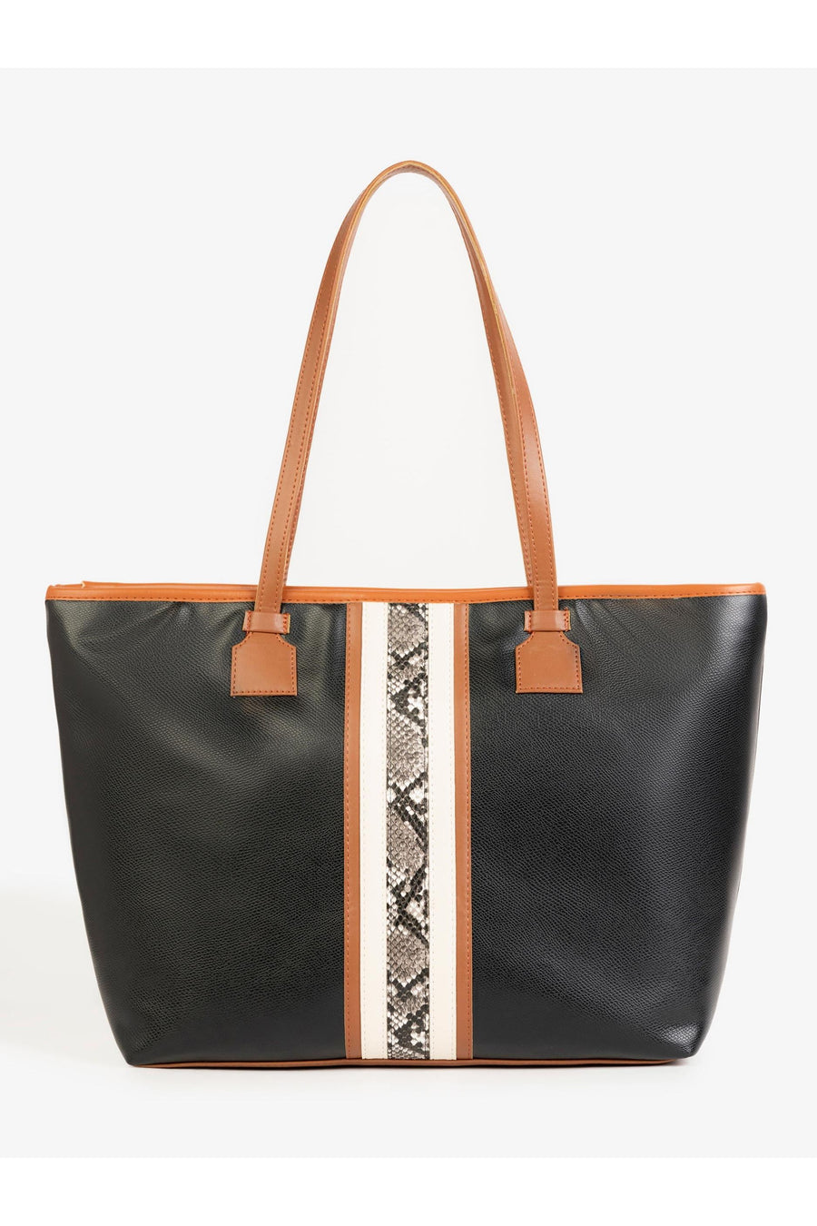 Effortless Everyday Stripe Tote Bag Chic Daily Companion