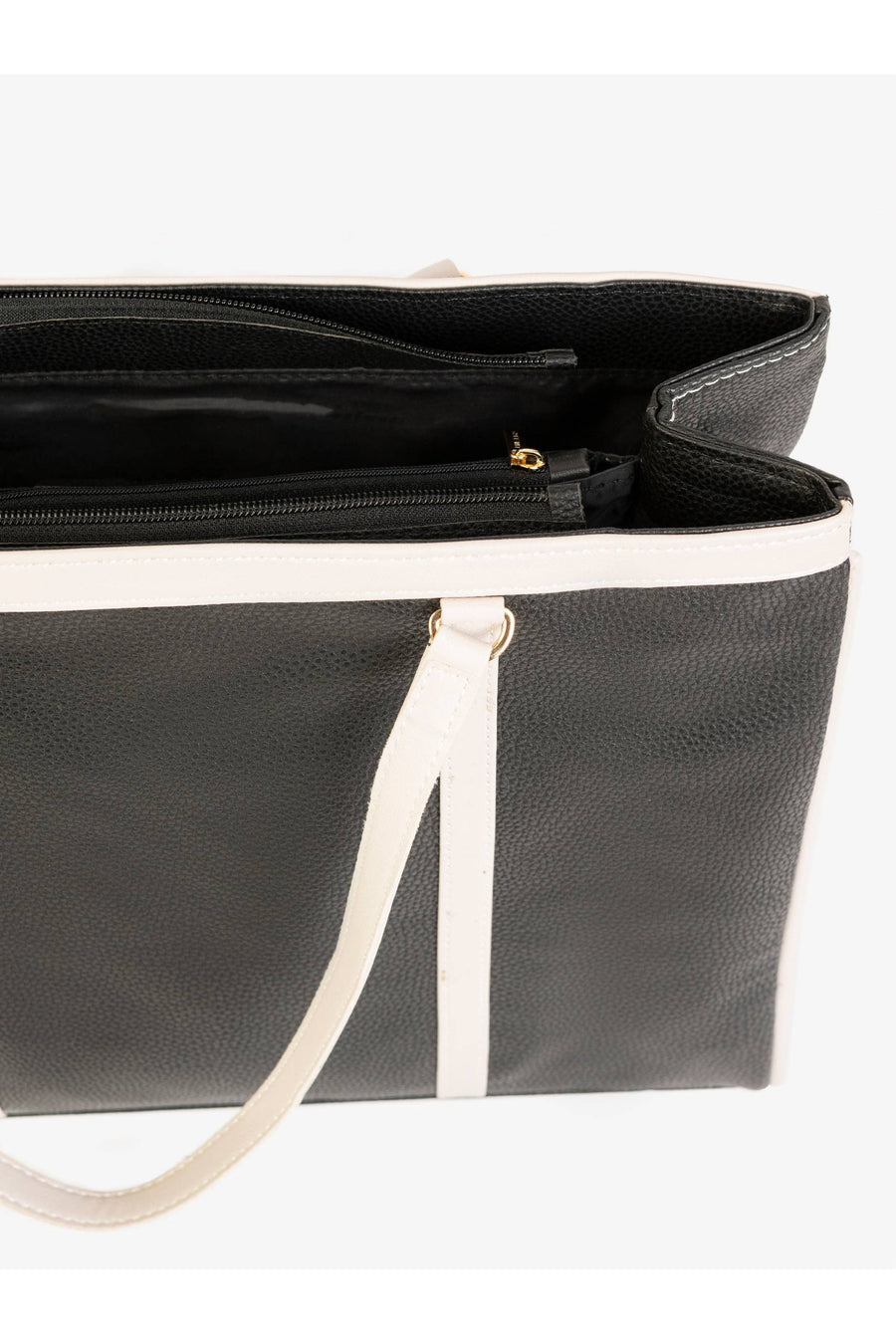 Elegant Textured Rexine Tote Bag For Everyday Style