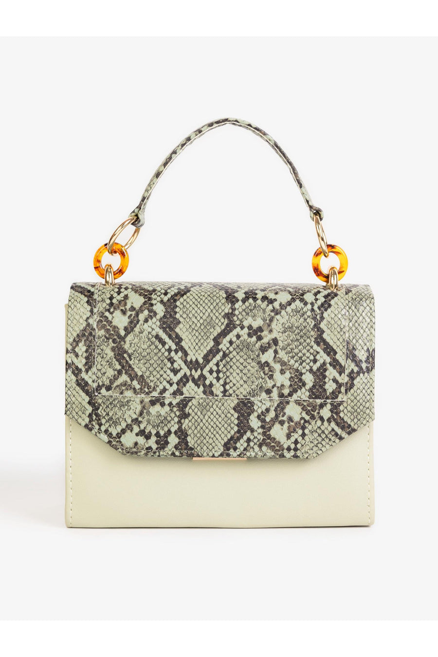Elegant Two Tone Handbag For Everyday Use With Timeless Style