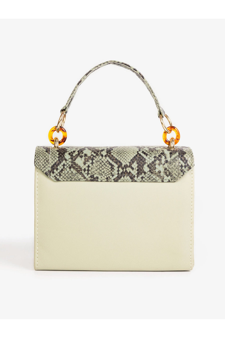 Elegant Two Tone Handbag For Everyday Use With Timeless Style