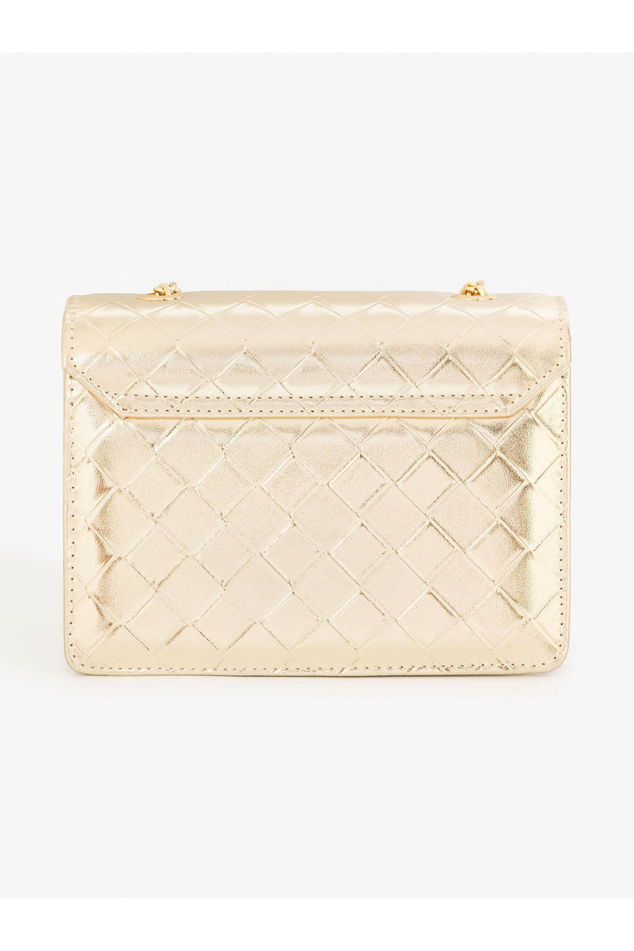 Timeless Quilted Handbag In Golden Hue For All Seasons