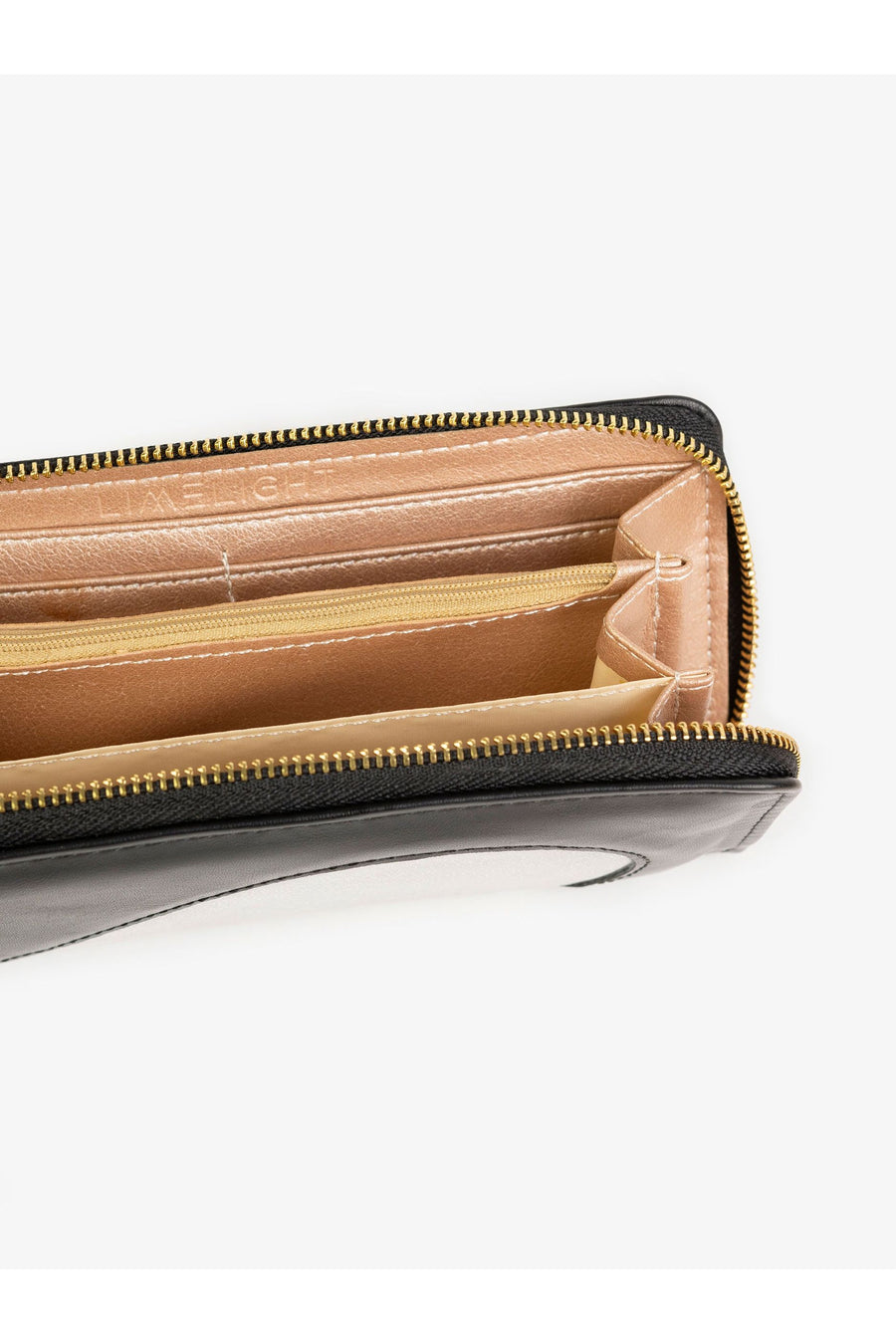 Chic Dual Tone Glitter Wallet For Everyday Elegance