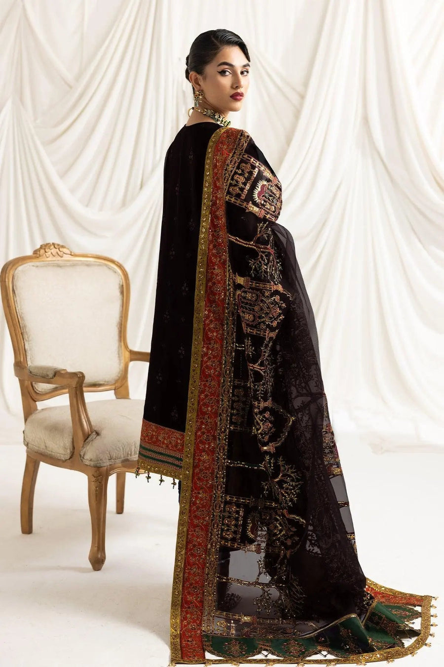AF-CH-2116-Mehlika B Black - Pehnaawaa
