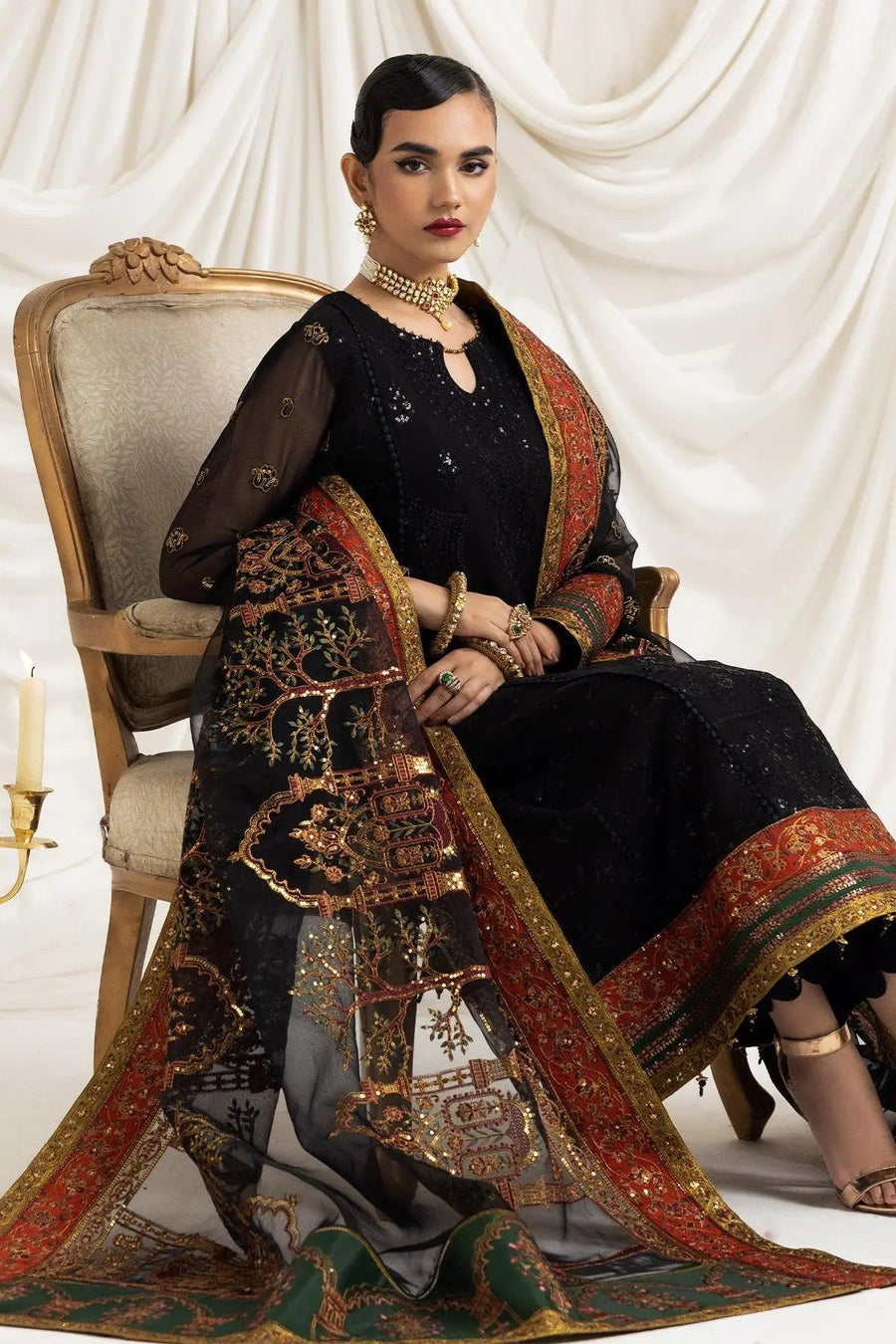 AF-CH-2116-Mehlika B Black - Pehnaawaa