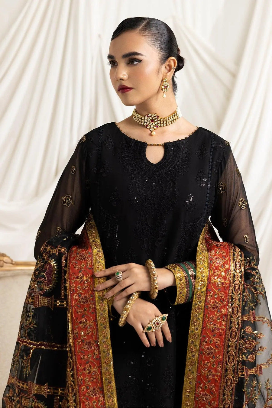 AF-CH-2116-Mehlika B Black - Pehnaawaa