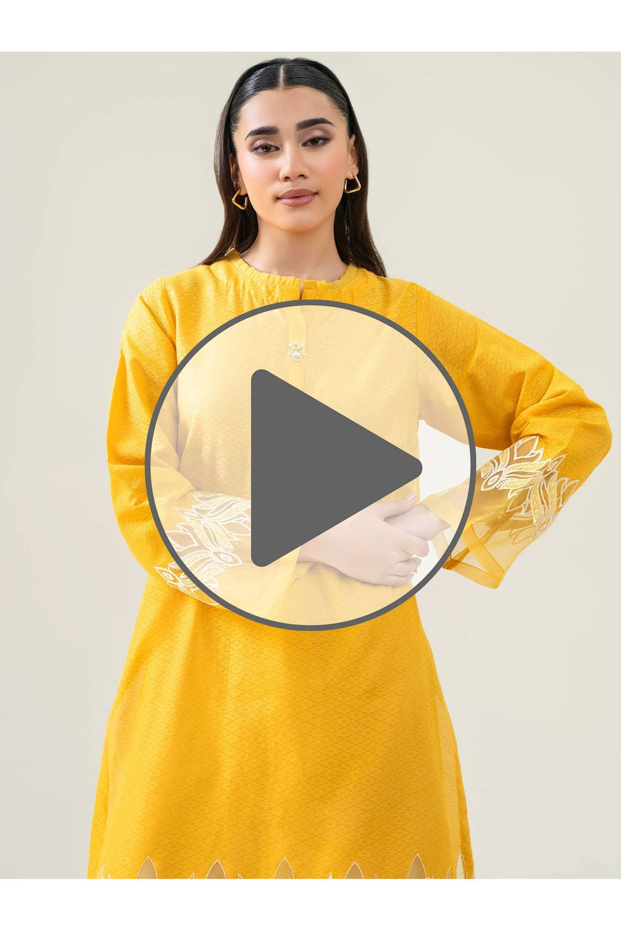 Embroidered Lawn Shirt for Casual Style