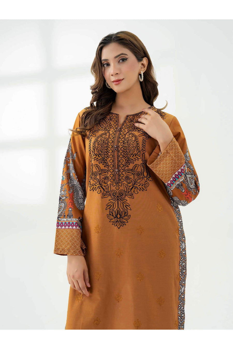 Embroidered Cotton Shirt for Everyday Style