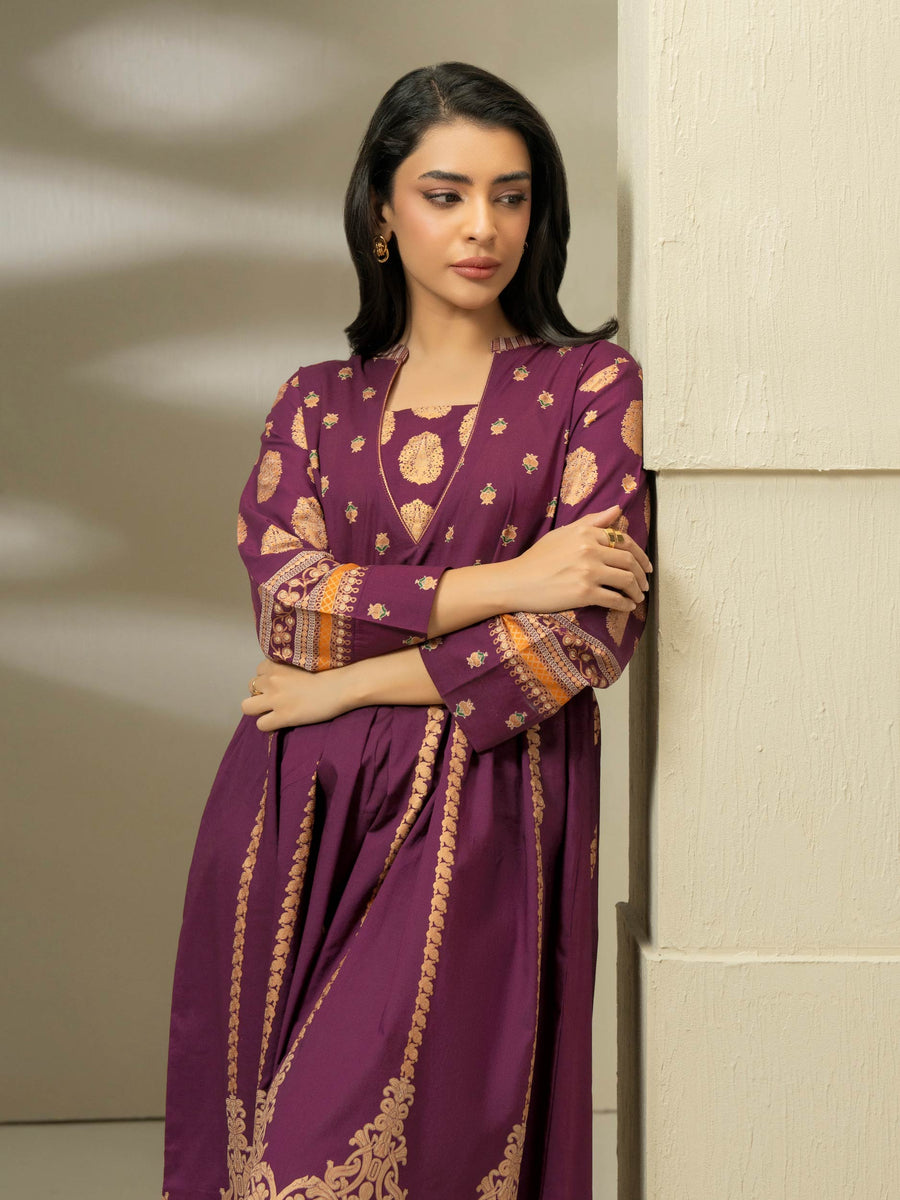 Lawn Shirt-Paste Print (Pret)
