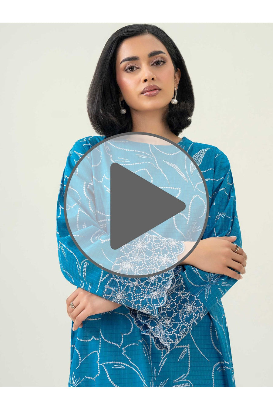 Embroidered Lawn Shirt for Everyday Wear